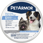 PetArmor flea and tick collar for dogs front view packaging