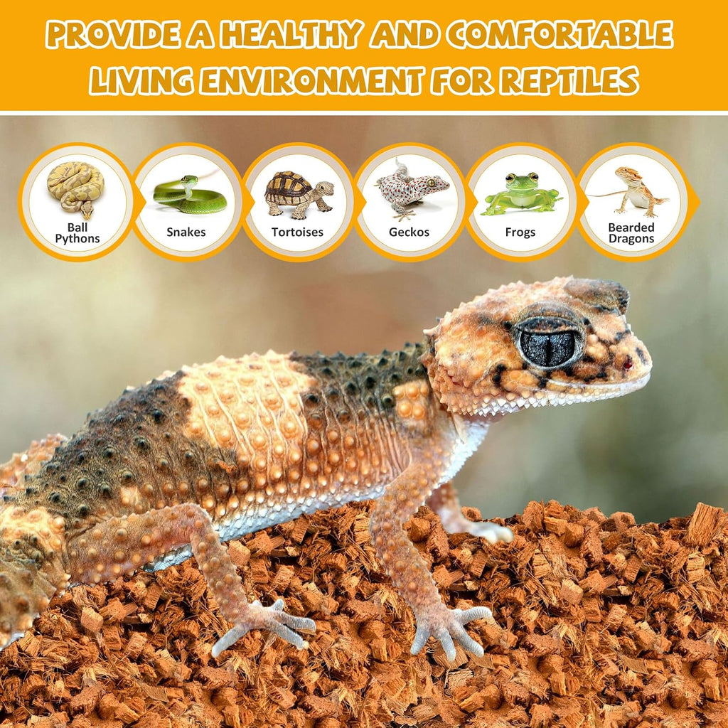 Legigo organic coconut bedding block showing high absorbency and moisture retention