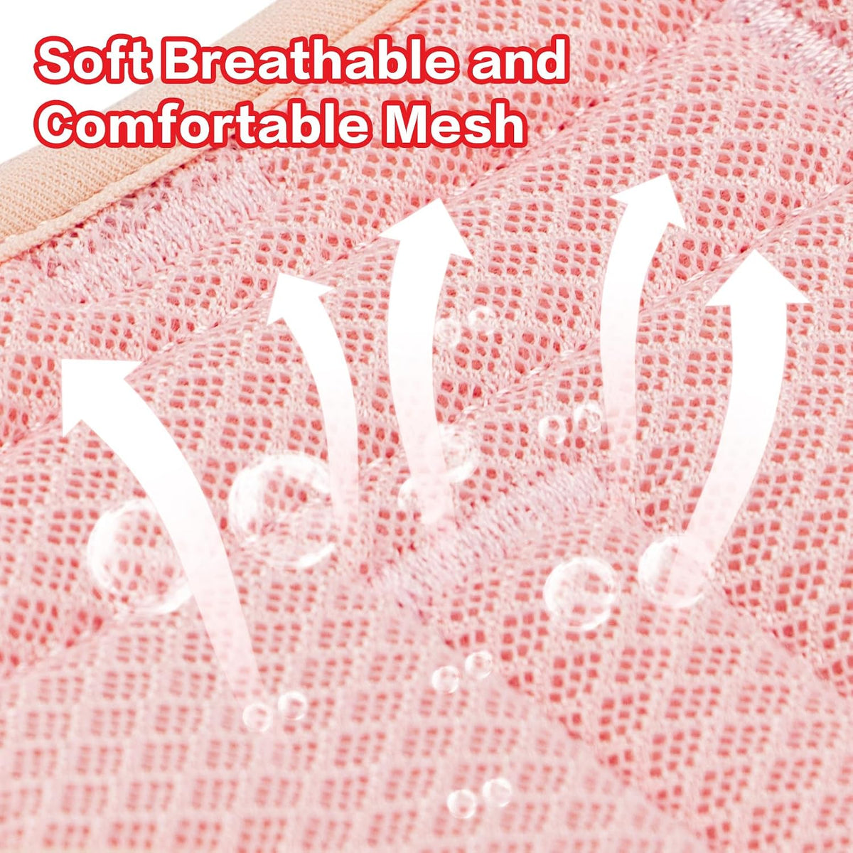Wisedog puppy harness breathable mesh detail