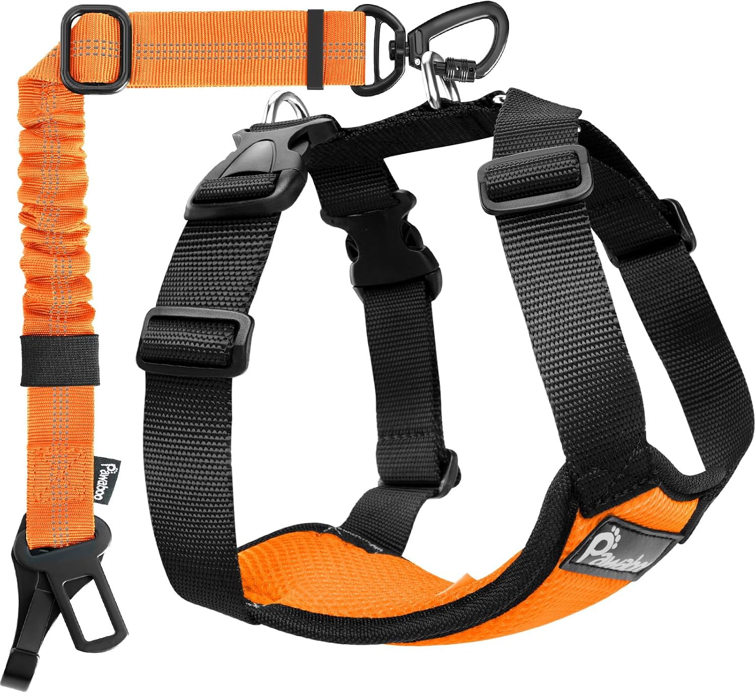 Pawaboo dog harness safety features and design