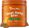 Zesty Paws Scoot Away Soft Chews front view for dog digestive health
