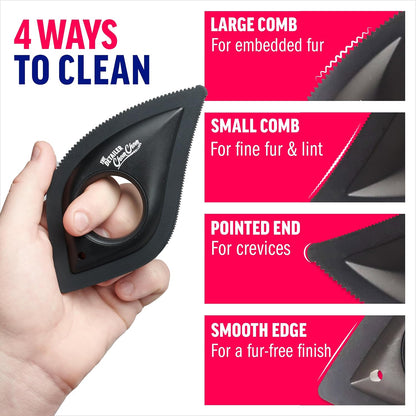 ChomChom Roller Detailer used on car floor mats