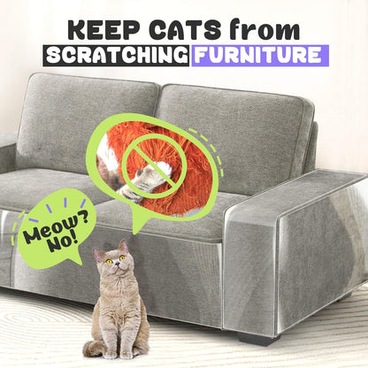 Jinvogreen adhesive couch guard applied to sofa corner