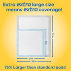 OUT! Petcare Puppy Pads XXL, Heavy Duty, Leak Proof Pee Pads for Dogs, Potty Training & Housebreaking, Puppy Essentials (26"x30", 30 Count) - Image 9