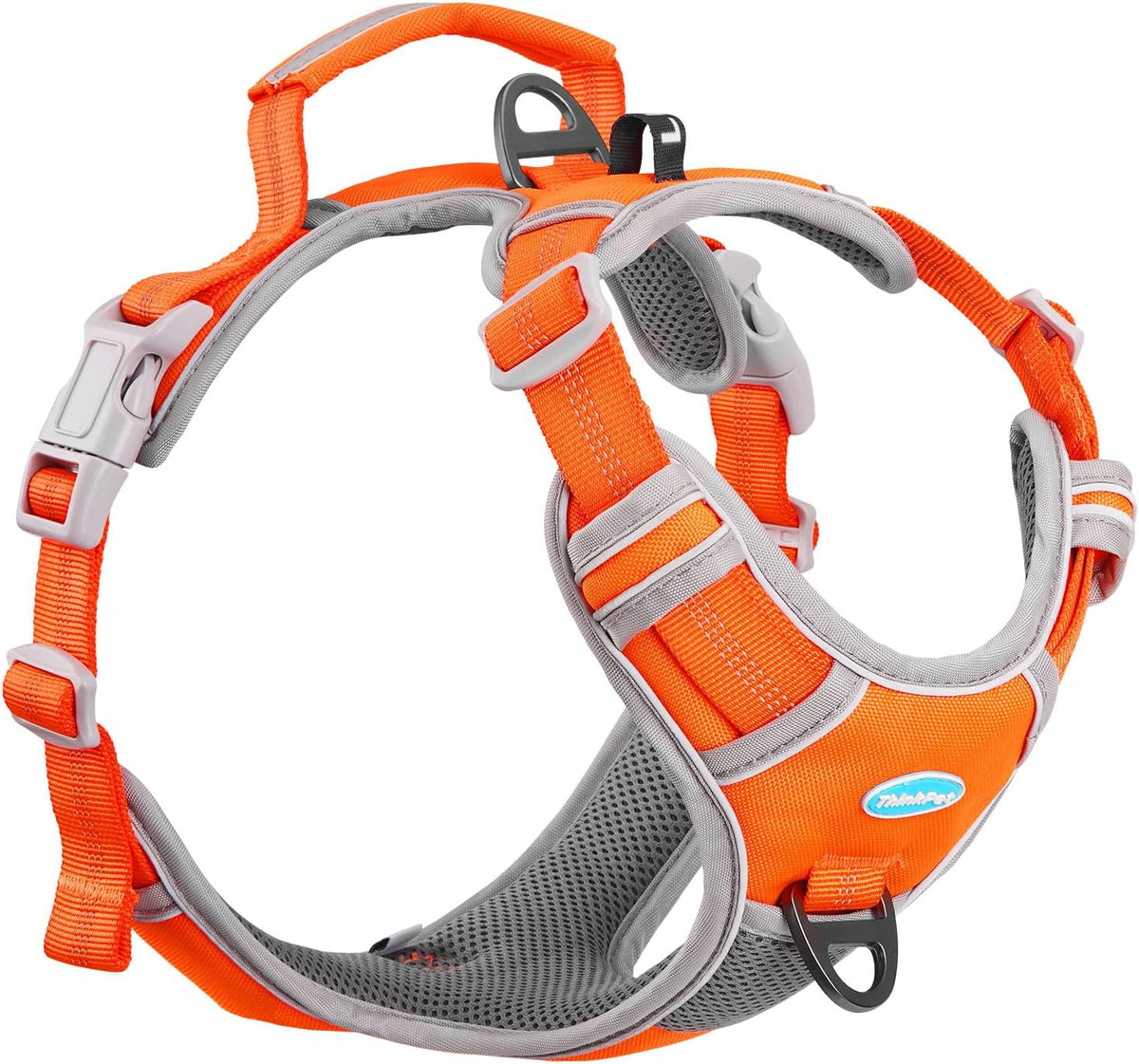 ThinkPet No Pull Harness Breathable Sport Vest with Handle-Dog Harnesses Reflective Adjustable for Medium Large Dogs - Image 13