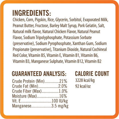 Authentic USA imported NutriChomps highly digestible dog chews 9 count