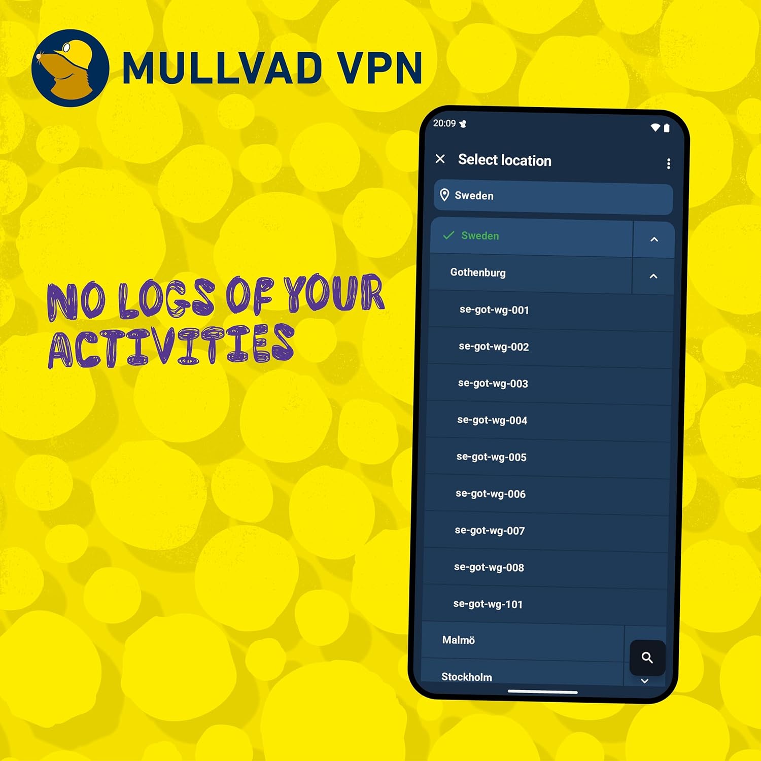 Mullvad VPN packaging showing compatibility for Windows and MacOS.
