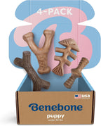Benebone Puppy 2-Pack Dental Chew/Wishbone Dog Chew Toys, Made in USA, Real Bacon Flavor - Image 14