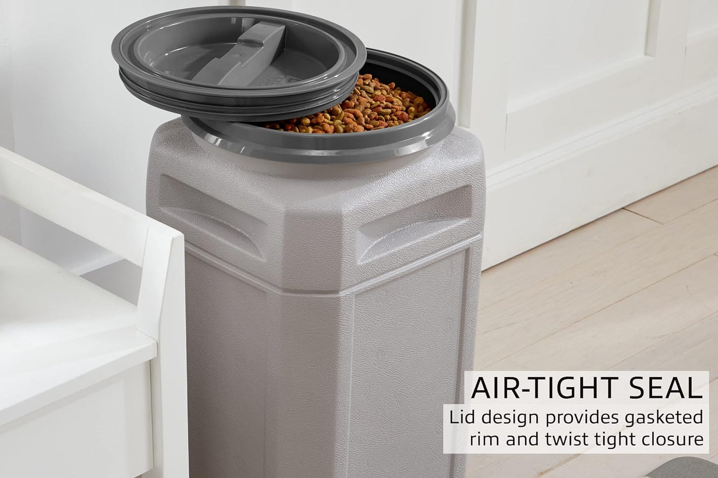 Mighty Tuff 54 pound capacity pet food storage bin