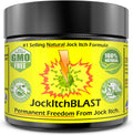 JockItchBLAST plant based jock itch cream front view for natural groin relief