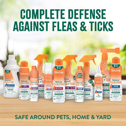 TropiClean made in USA natural flea shampoo for kittens