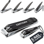 Certigen nail clippers set 6 piece front view