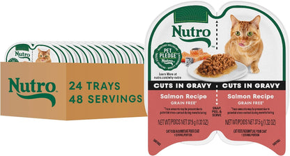 Nutro Perfect Portions Wet Cat Food Gravy Cuts Variety Pack, Cat Food Wet Recipe, Turkey or Chicken Recipe, 2.6 oz. Twin-Pack Trays, 12 Pack - Image 11