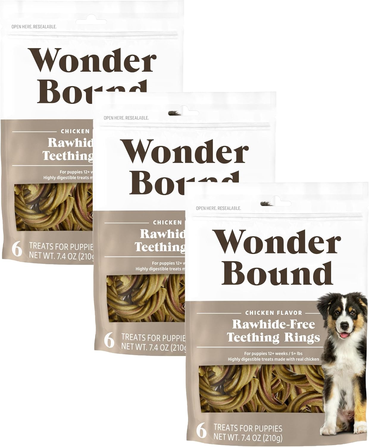 Healthy dental chews for dogs by Wonder Bound