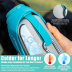Food grade BPA free silicone bowl attachment on travel flask.