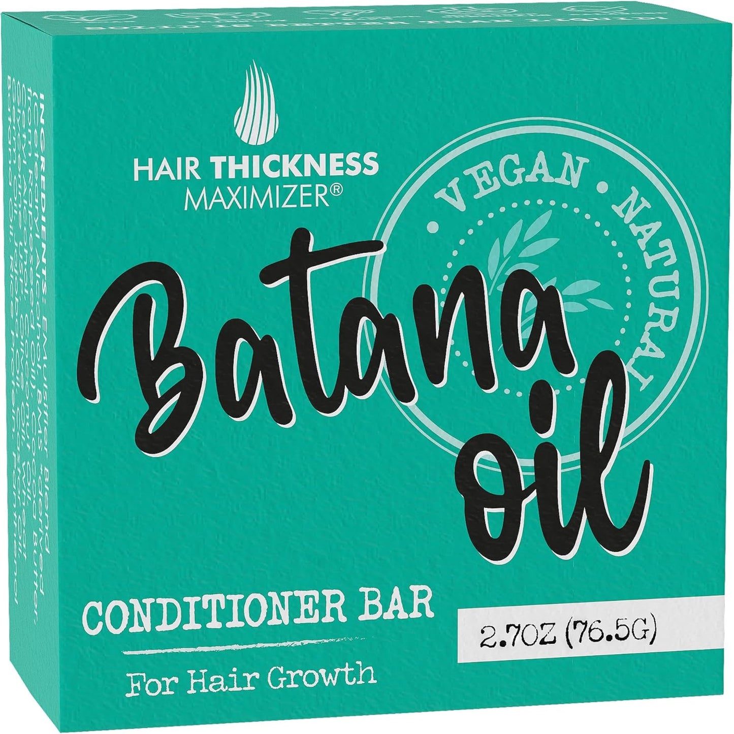 Hair Thickness Maximizer Batana Oil Conditioner Bar front view
