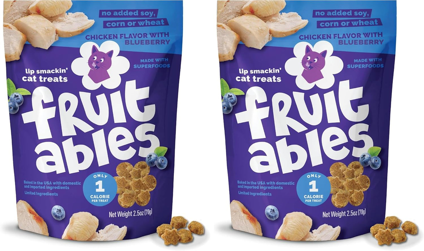 Fruitables Cat Treats, Healthy Treats For Cats, Low Calorie and Packed with Protein, Crunchy Biscuits, No Wheat, Corn or Soy, Made with Real Tuna and Pumpkin, 2.5oz - Image 10