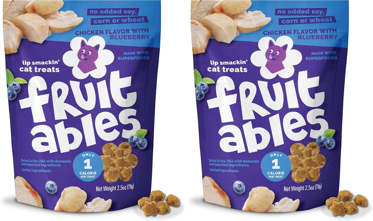 Fruitables Cat Treats, Healthy Treats For Cats, Low Calorie and Packed with Protein, Crunchy Biscuits, No Wheat, Corn or Soy, Made with Real Tuna and Pumpkin, 2.5oz - Image 10