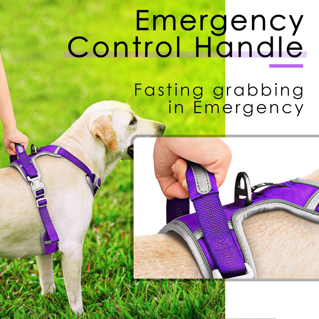 Adjustable side straps on ThinkPet dog vest harness