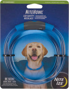 Nite Ize NiteHowl Rechargeable LED Safety Necklace - Dog Light for Dog-Walking Gear - Weather-Resistant Design - 5 Hours Runtime - Cut to Fit from 12" to 27" - Green - Image 10