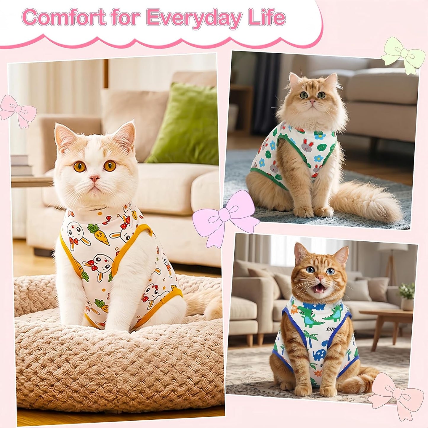 Adjustable neck and body fit of Coppthinktu cat body suit
