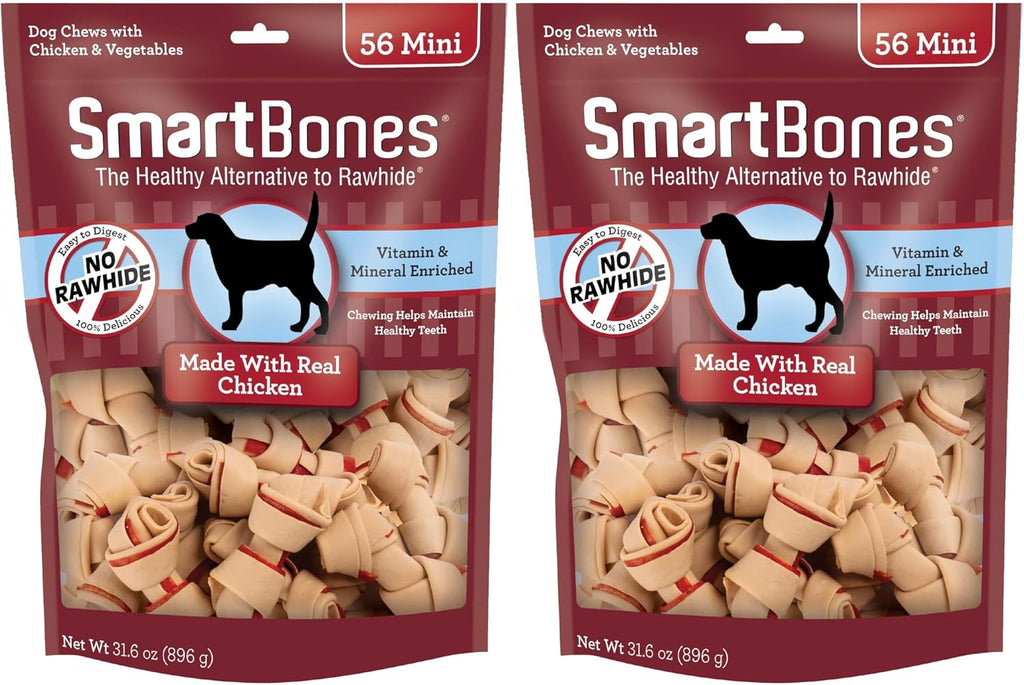SmartBones Mini Chews With Real Sweet Potato, Rawhide-Free Chews For Dogs, 24 Count - Image 9
