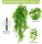 Hamiledyi terrarium plants with suction cups for glass tanks