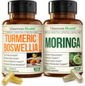 Vimerson Health Boswellia turmeric and moringa supplement bundle