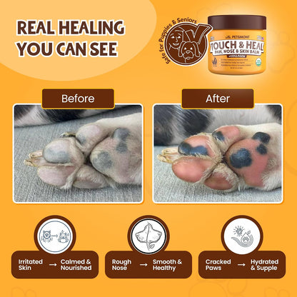 Dog nose and paw protection balm by Petsmont
