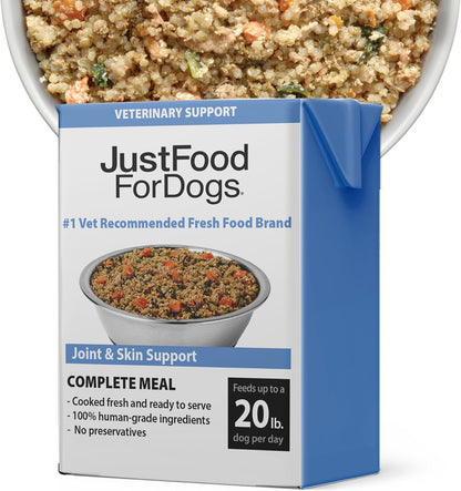 JustFoodForDogs Pantry Fresh Wet Dog Food, Complete Meal or Topper, Chicken & White Rice Human Grade Recipe - 12.5 oz (Pack of 6) - Image 13