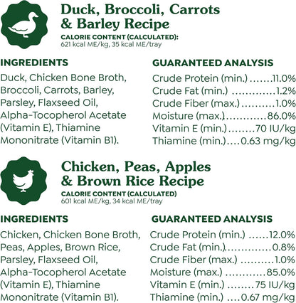 Greenies VitaBroth meal complement for adult dogs showing nutritional benefits