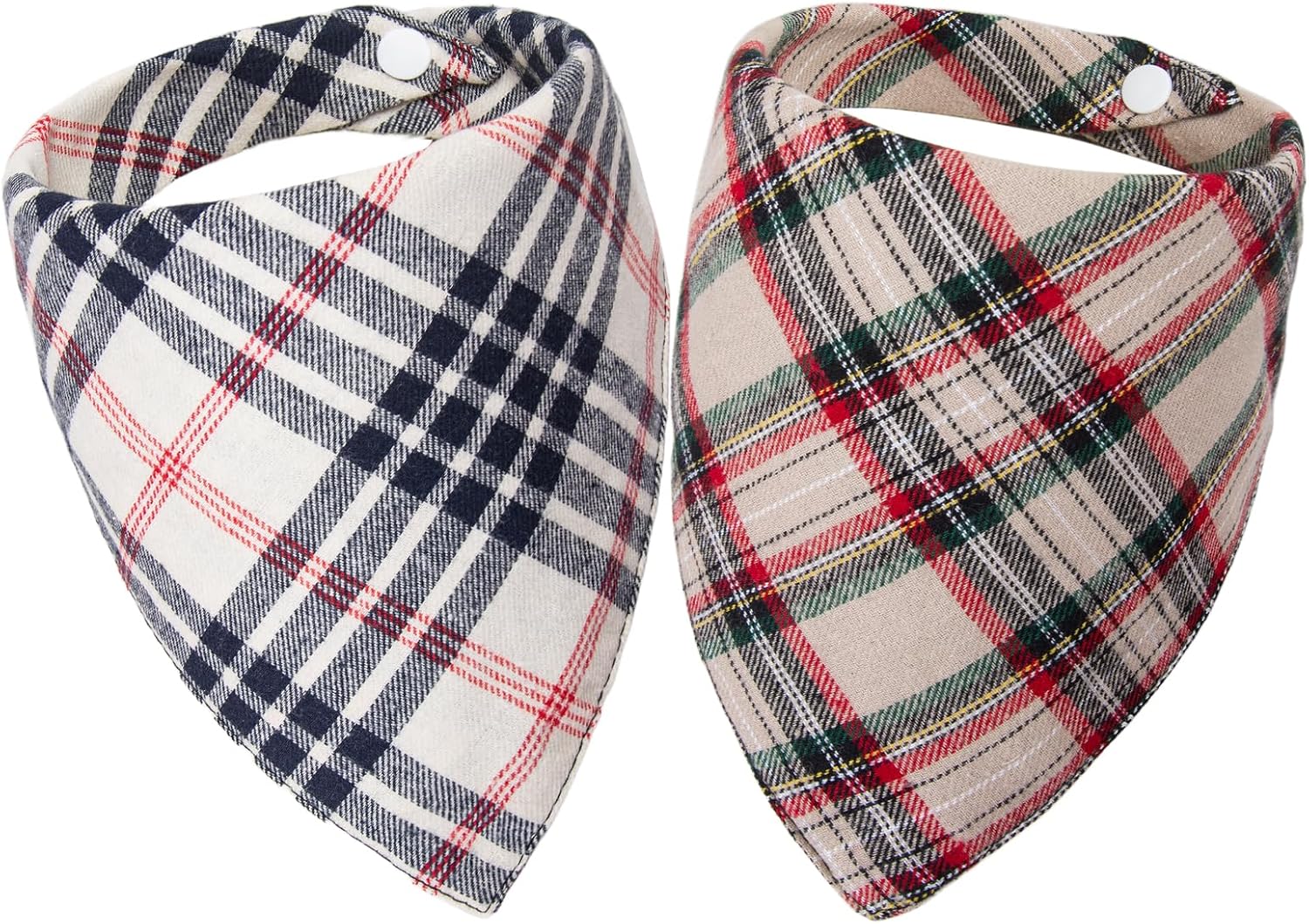Dimidium Independence Day Patriotic Dog Bandana 2 Pack, American Flag and Ice Cream Pattern Triangle Scarf, Pet Triangle Neck Scarf for Medium & Large Breeds(30-75lbs) - Image 13