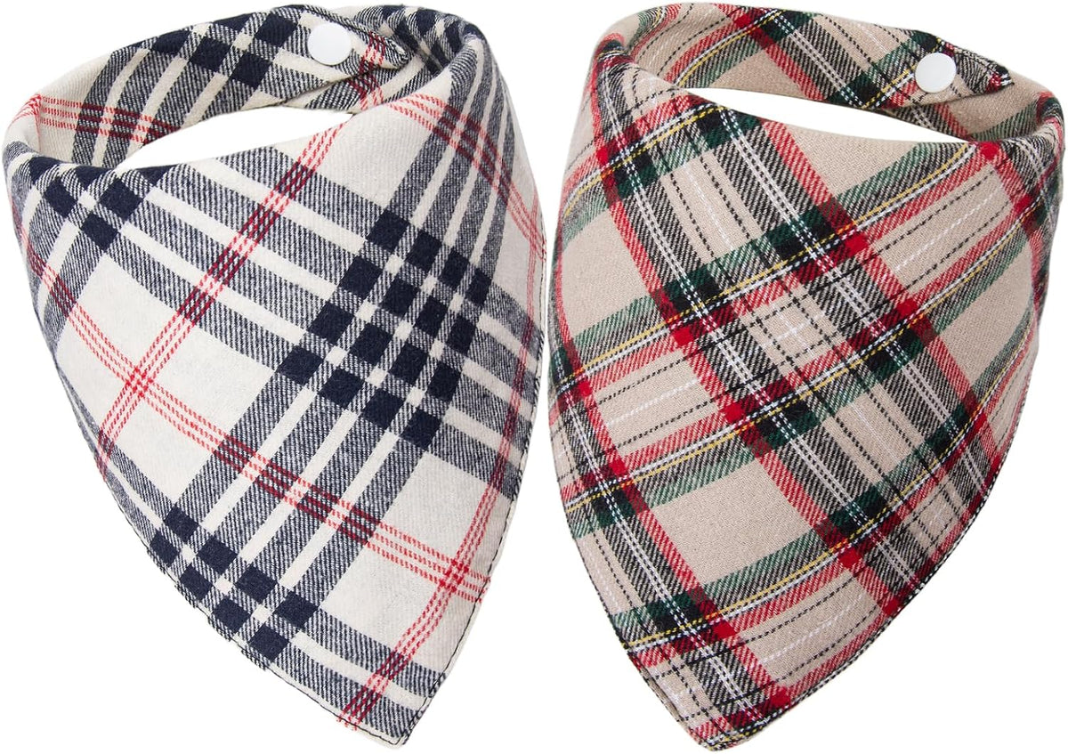 Dimidium Independence Day Patriotic Dog Bandana 2 Pack, American Flag and Ice Cream Pattern Triangle Scarf, Pet Triangle Neck Scarf for Medium & Large Breeds(30-75lbs) - Image 13