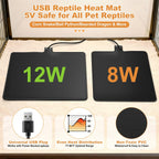 Packaging box of the authentic ONKELYIM USB reptile heat pad imported from the USA.