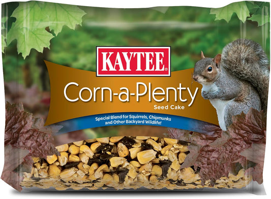 Kaytee Corn-A-Plenty Seed Cake front view packaging