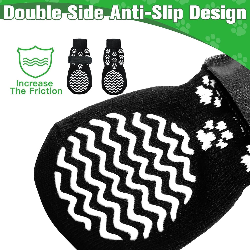 Dog paw protected by Expawlorer sock to prevent licking