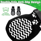 Dog paw protected by Expawlorer sock to prevent licking