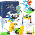 IDUINO 6 in 1 STEM robotics kit front view showcasing the packaging and various built robot models.