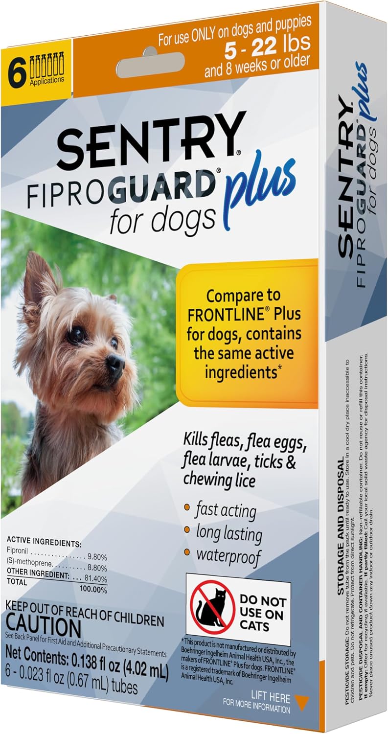 Sentry Fiproguard Plus monthly pre-measured applicator tip detail