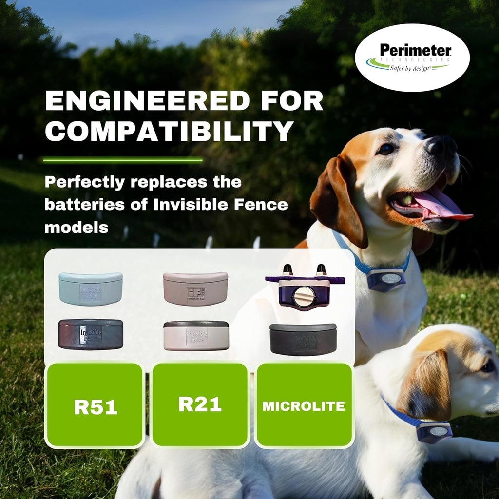 Perimeter Technologies replacement battery for R21 and R51 collars