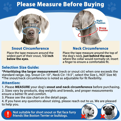 Barkless gentle training head collar dual clasp safety connector detail