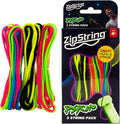 ZipString Psycho Strings replacement ropes front packaging view showing three vibrant neon colorways.