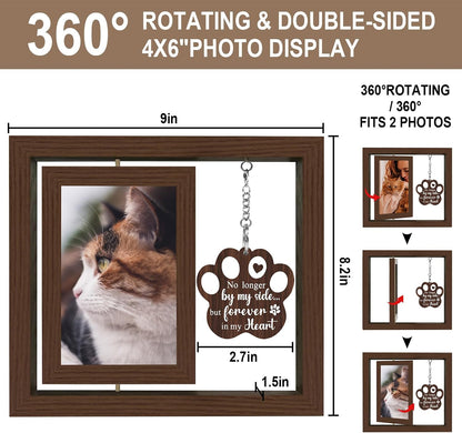SHOW-YA cat passing away keepsake displaying close up of the forever in my heart text