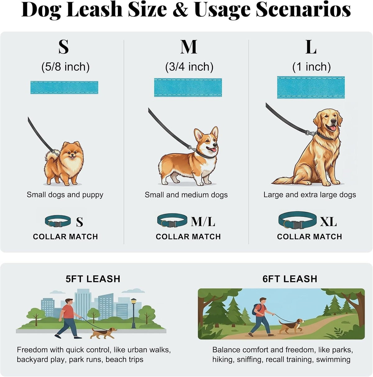 Heavy duty 360 degree rotating brass metal clasp on dog training lead