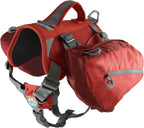 Heavy duty dog camping gear backpack for large dog breeds