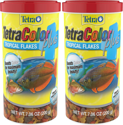 Tetra ColorPlus Fish Food Flakes, Tropical Flakes With Natural Color Enhancers, 7.06 Ounce - Image 11