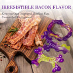 Durable nylon chew toy for 30 to 75 pound dogs