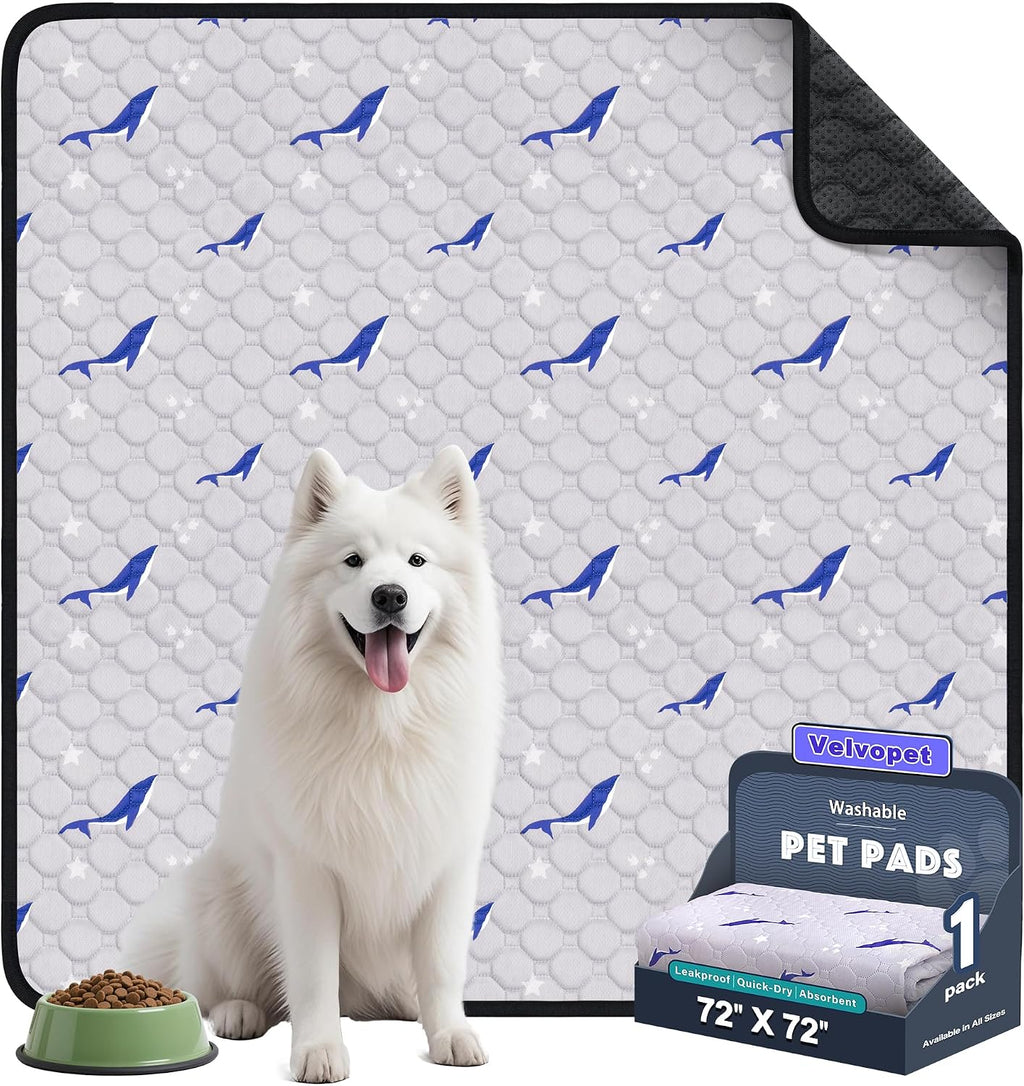 Washable Pee Pads for Dogs, 2 Pack Puppy Pads, Super Absorbent & Leakproof with Anti-Slip Bottom for Dog Training, Crates, Car, Pet Pee Pads, and Furniture Protection,18"x24" - Image 10