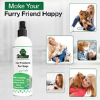 Gentle grooming freshener for sensitive skin pet perfume spray