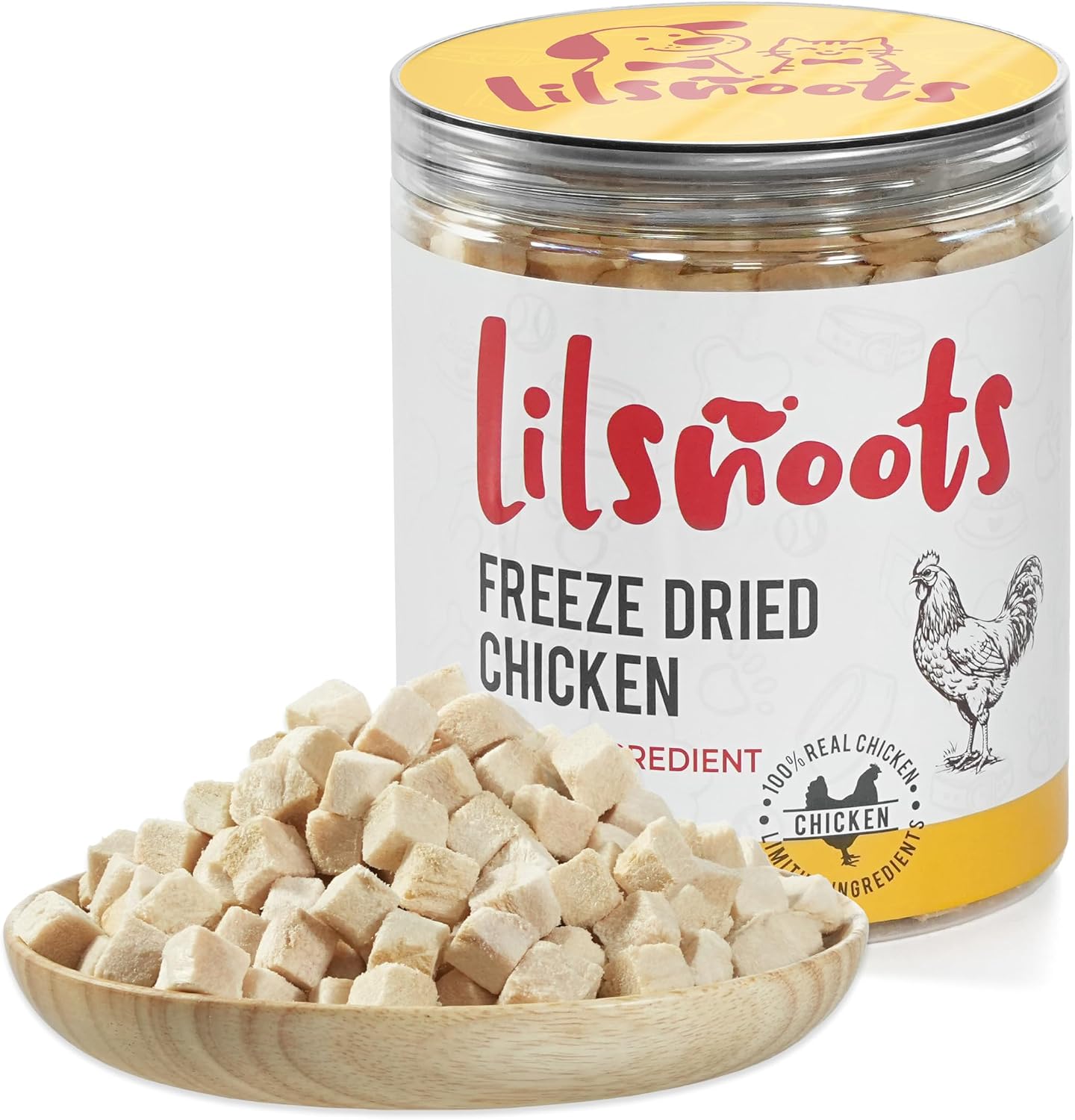Freeze Dried Chicken Dog Treats Cat Treats, Single Ingredient Raw Chicken PetTreats, Training Treats, Food Meal Topper, Rawhide Free Freeze Dried Chicken High Protein, 5.6oz - Image 12